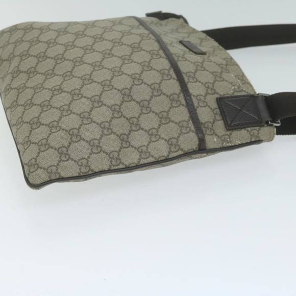 GUCCI GG Supreme Shoulder Bag PVC Beige 141626 Auth am5746 - Picture 5 of 16
